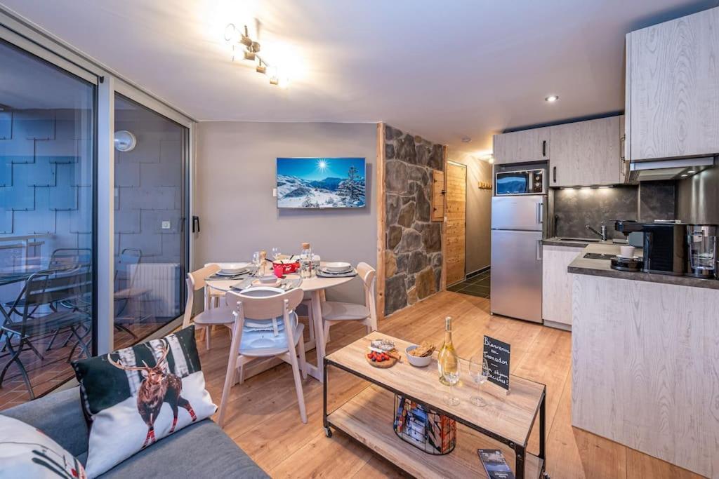 Апартаменти Le Tronador - 2 Pieces Au Pied Des Pistes Орсьєр Екстер'єр фото